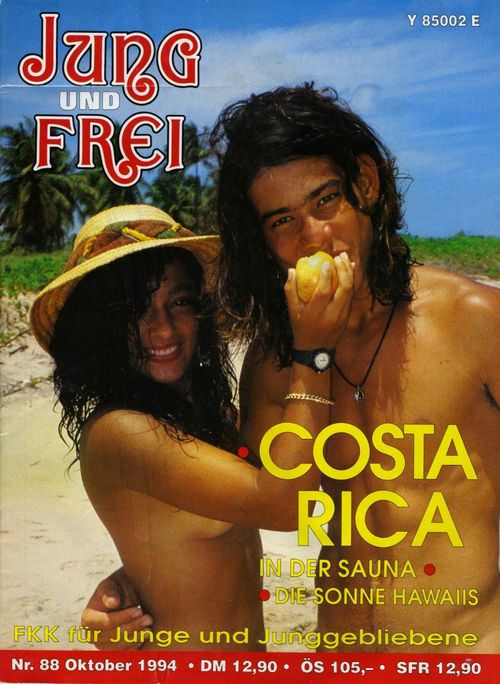 Jung und Frei Nr.88 - boys and girls naturists from Costa Rica magazine Jung und Frei Nr.88 - boys and girls naturists from Costa Rica magazine