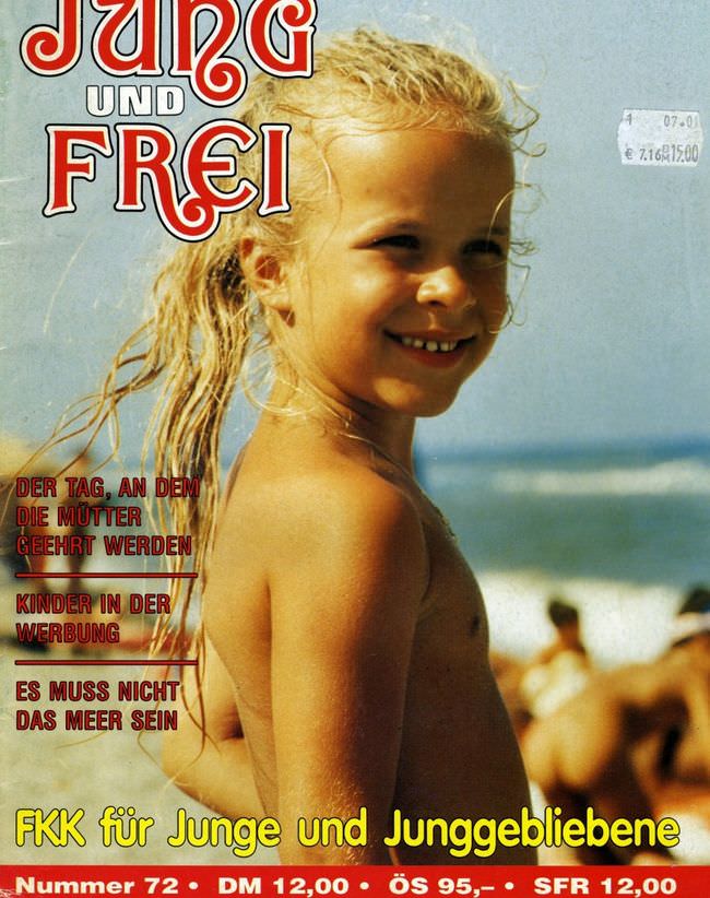 Jung und Frei Nr.72 - history naturism in Europe magazine Jung und Frei Nr.72 - history naturism in Europe magazine