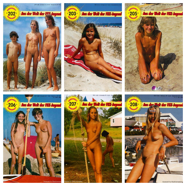 Sonnenfreunde Sonderheft Nr.200-208 magazine naturism Sonnenfreunde Sonderheft Nr.200-208 magazine naturism