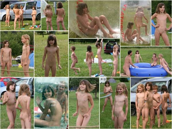 Summer holiday in the German naturist camp photo Summer holiday in the German naturist camp photo